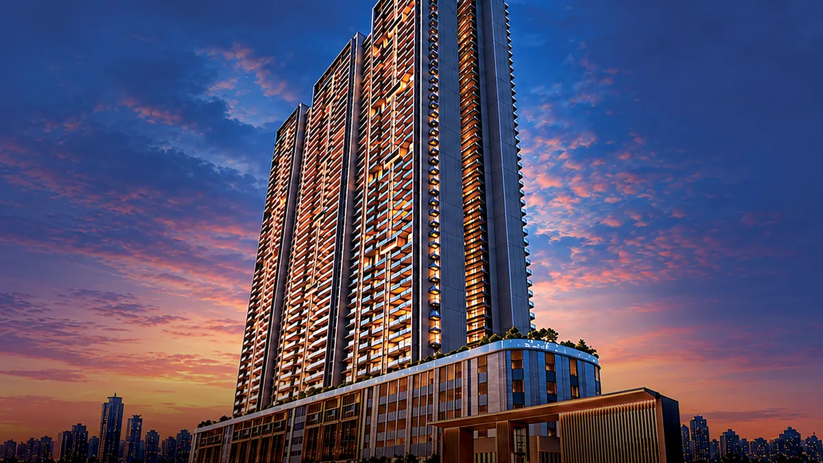 Levante Residences at dusk