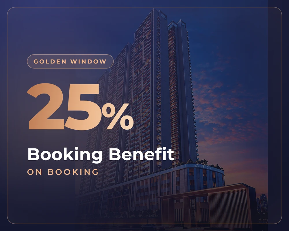 25% booking benefit offer at Levante Residences